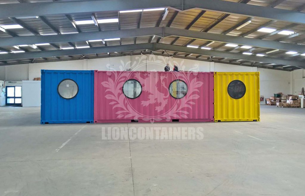 Art Suppliers Office Container Case Study - Uxbridge Containers case study