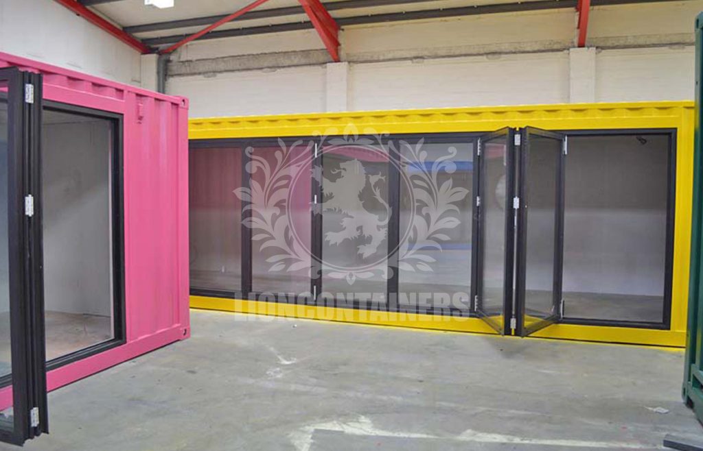 Art Suppliers Office Container Case Study - Uxbridge Containers case study