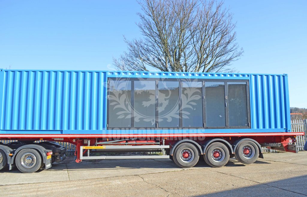Art Suppliers Office Container Case Study - Uxbridge Containers case study