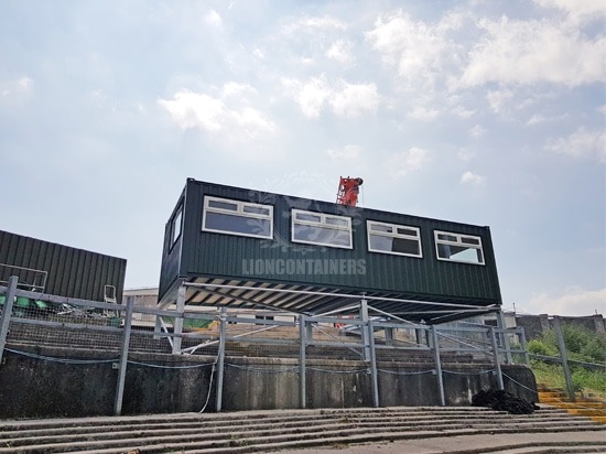 Plymouth Argyle Football Club Control Room - Uxbridge Containers case study