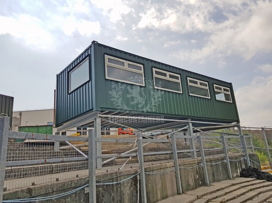 Plymouth Argyle Football Club Control Room - Uxbridge Containers case study